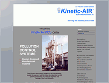 Tablet Screenshot of kineticairpcs.com